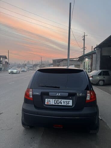 рынок авто бишкек: Hyundai Getz: 2007 г., 1.4 л, Механика, Бензин, Хетчбек — 4