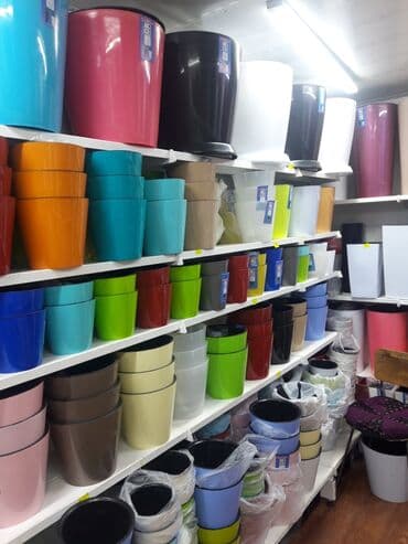 купить большой горшок для цветов: Кашпо — 8