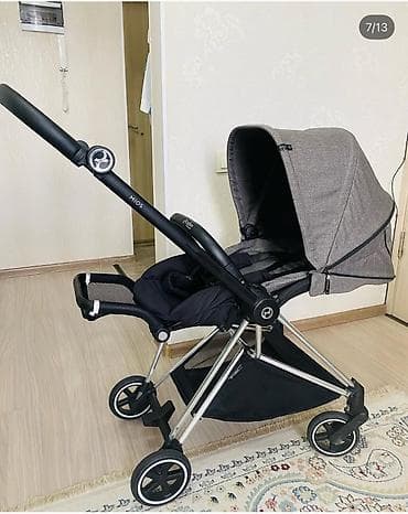 cybex: Коляска, Cybex, цвет - Серебристый, Б/у, Платная доставка, Самовывоз — 5