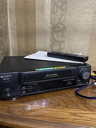 ps3 hdmi: Видеомагнитофон Sony SLV-X800 - Тип: VHS-видеомагнитофон с 4 — 1