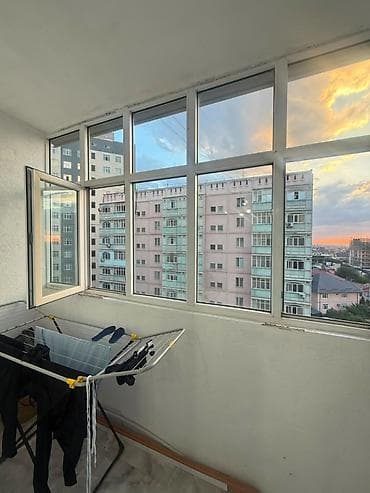 Квартиры: 1 комната, 43 м², 106 серия улучшенная, Джал мкр (в т.ч. Верхний, Нижний, Средний) 106 серия улучшенная, 7 этаж, Свежий ремонт — 6