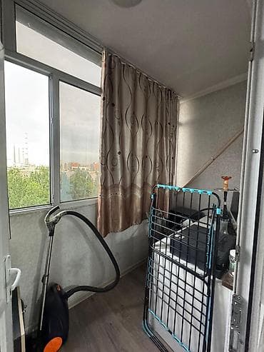 1 комн квартира бишкек: 1 комната, 42 м², 105 серия, 9 этаж — 9