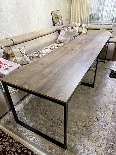 Мебель: Столы в стиле лофт. Новые. 2шт. Размеры 137х80х75. Каждый по 5000 — 2