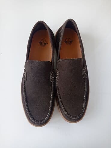 Киреге берилүүчү кийимдер: Эркектердин туфлиси, 45, Жаңы, түсү - Күрөң, Өзү алып кетүү, Акылуу жеткирүү — 4