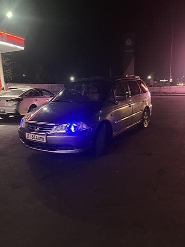 220 s500: Honda Odyssey: 2002 г., 2.3 л, Автомат, Газ, Минивэн — 2