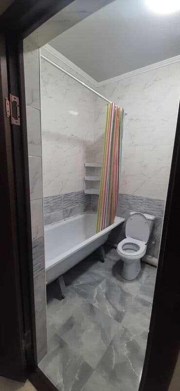 срочно здаю квартиру долгосрочно кок жар: 1 комната, Агентство недвижимости, Без подселения, С мебелью частично — 8