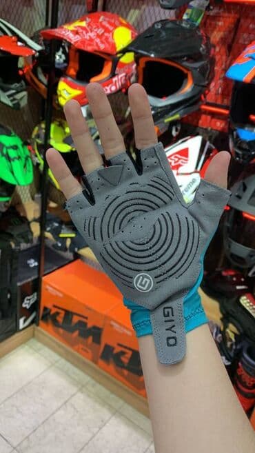 фонарик для велосипедов: Перчатки велосипедные с гелевыми вставками, противоударные, для — 3