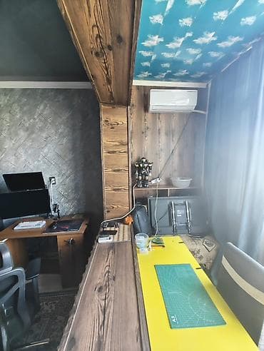 Недвижимость: 2 комнаты, 46 м², 105 серия, Аламедин-1 мкр 105 серия, 5 этаж, Свежий ремонт — 5
