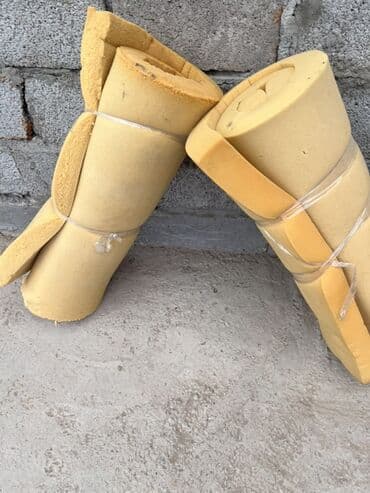 где купить синтепон для подушек: Два за 1000 с Поролоновые листы в рулонaх - Цвет: жёлтый/бежевый - — 2