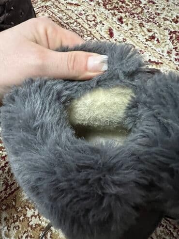 сапоги из натурального меха и кожи: Продаю сапожки,натуральный мех и замша,внутри овчина,одевала несколько — 5