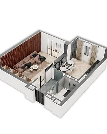 Продажа квартир: 1 комната, 54 м², Элитка, 14 этаж — 6