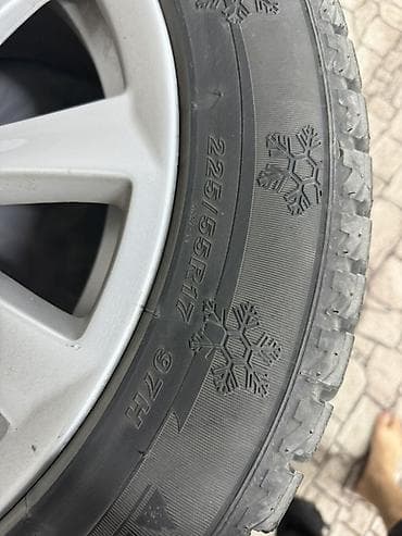 Шины и диски: Колеса в сборе 225 / 55 / R 17, Зима, Комплект, Легковые, Литые, отверстий - 5 — 2