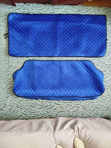 купить чехлы на сиденья авто: Чехлы Велюровые, цвет - Синий, ВАЗ (LADA), Новый, Самовывоз — 6