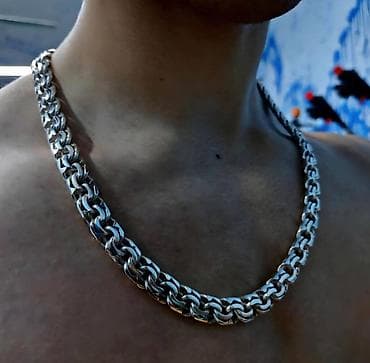 Жеке буюмдар: Серебряная цепь "Бисмарк" 130 грамм Серебряные Цепи и Браслеты — 7