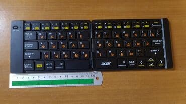 bluetooth адаптер для компьютера: Клавиатура, Мембранная, Bluetooth подключение, Размер: 65% — 5