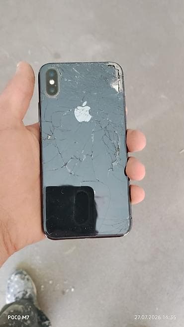 IPhone X, Колдонулган, 64 ГБ, Space Gray, Заряддоочу түзүлүш, Каптама, 100 % — 4
