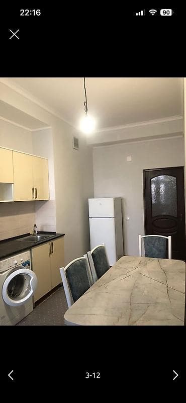 flat osh: 1 комната, Собственник, Без подселения, С мебелью полностью — 4