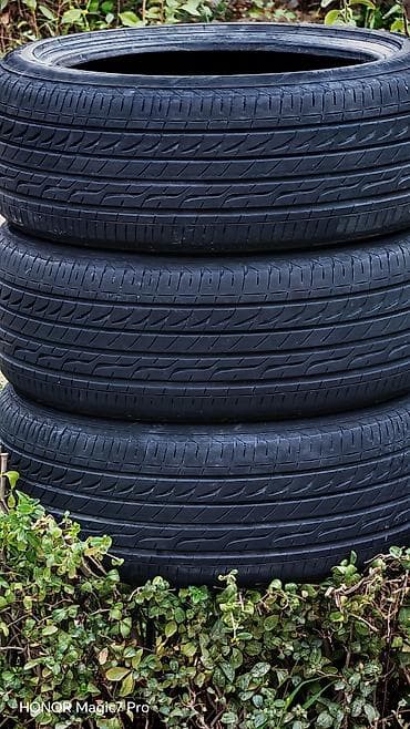 Шины 215 / 45 / R 17, Лето, Б/у, Комплект, Легковые, Япония, Bridgestone