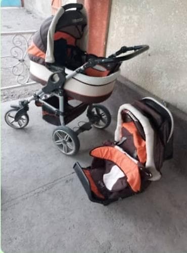 каляска трость: Коляска, цвет - Коричневый — 1