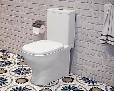 hi tech: Унитаз Напольный, Материал: Фарфор — 1