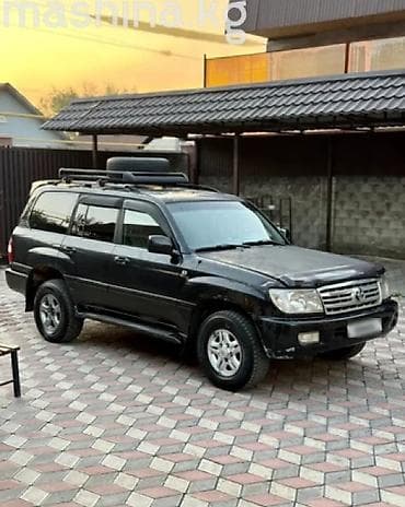 на ленд крузер 100: Toyota Land Cruiser: 2000 г., 4.7 л, Автомат, Бензин, Внедорожник — 1