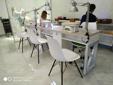 маникюрный столик: Маникюрный стол (любой сложности) Стол ресепшн (любой сложности) — 5