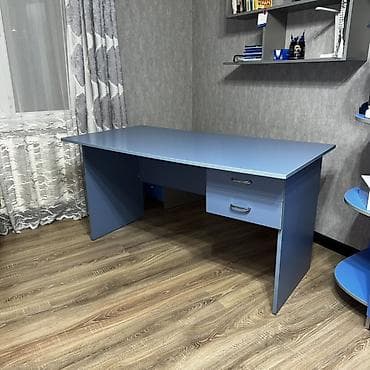 Детская мебель: Детская гарнитура, Для мальчика, ДСП, цвет - Синий — 3