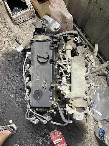 Автозапчасти: Двигатель Hyundai SOHC 12V (рядный 4-цилиндровый бензиновый) — 1