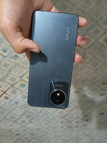 котёл газ: Vivo Y02, Б/у, 4 ГБ, цвет - Серый, 2 SIM — 2