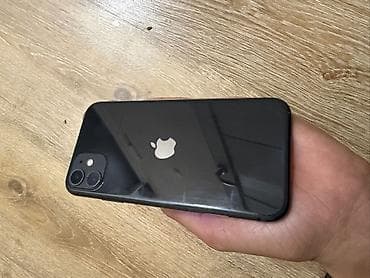 IPhone 11, Б/у, 128 ГБ, Черный, 81 %