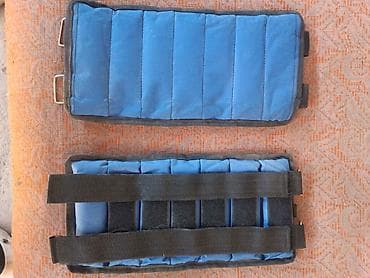 спортивный бинт: Утяжелители на ноги/руки (пара) - Тип: мягкие манжетные утяжелители — 1