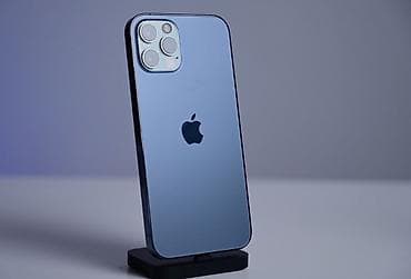 телефоны xiaomi redmi 10 с: IPhone 12 Pro Max, Б/у, 256 ГБ, Pacific Blue, 100 % — 3