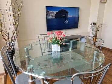 2 х комнатную квартиру по суточно в 8 мкр: 2 комнаты, Собственник, С мебелью полностью — 12