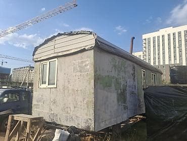 вагон для жиля: Передвижной строительный вагончик (битовка) на колёсном ходу - Тип — 1
