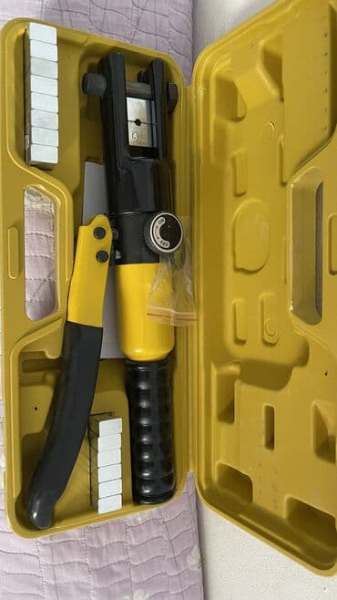 Компрессорлор: Пресс гидравлический ручной для кабельных наконечников, гильз, клемм — 4