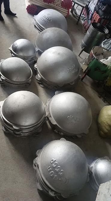 керамический тандыр: Крышки-колпаки для тандыра/мангала (алюминий) - Материал: литой — 1