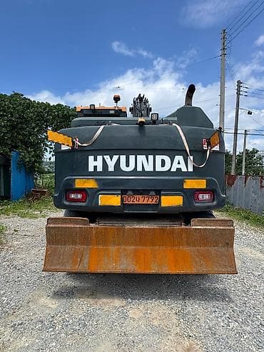 телешка для трактора: Экскаватор, Hyundai, 2021 г., Колесный — 4