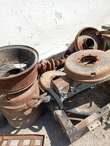 авто телега: Рама ЗИЛ — 7