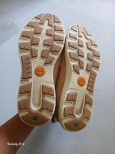 Батинкелер, 39, Timberland, Колдонулган, түсү - Саргыч боз — 5