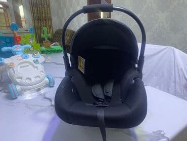 автомобильное кресло для грудничков: Автокресло, цвет - Серый, Б/у — 6