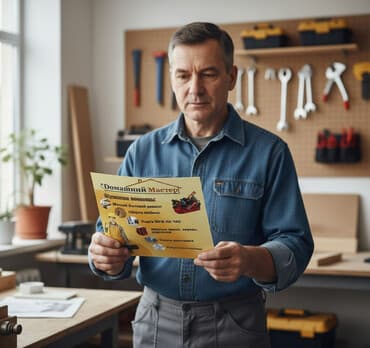 Дизайн, проектирование: Мелкосрочные работы, Муж на час — 1