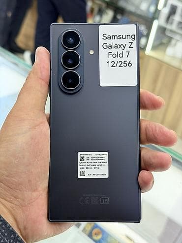 samsung note7: Samsung Galaxy Z Fold 7, Б/у, 256 ГБ, цвет - Серый, 2 SIM — 3