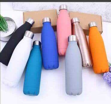 Термос 1 л Одноцветный термос, бутылка для воды, портативная