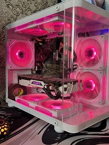 игровая мышь: Игровой ПК с подсветкой RGB + периферия Возможен обмен на айфон — 1