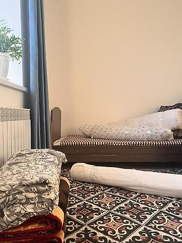 Продажа комнат: Комната с мебелью и текстилем - Уютная светлая комната с большим — 1