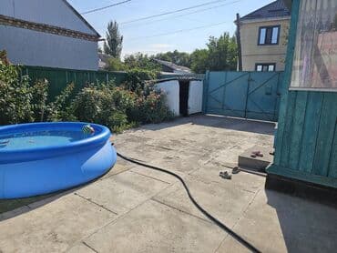 дом с бассейном посуточно бишкек: Дом, 80 м², 4 комнаты, Собственник, Старый ремонт — 16