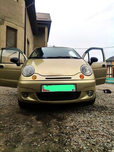 Daewoo Matiz: 2005 г., 0.8 л, Автомат, Бензиновая, Хэтчбэк at lalafo.kg Daewoo Matiz: 2005 г., 0.8 л, Автомат, Бензиновая, Хэтчбэк