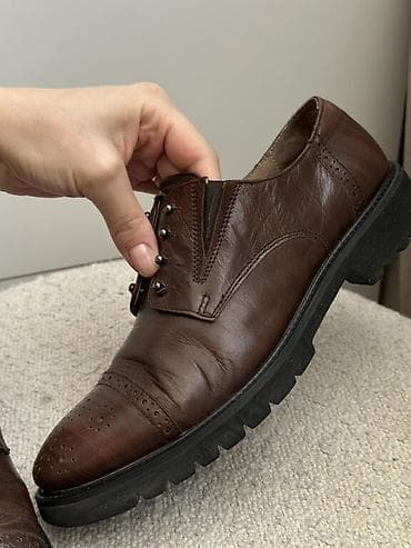 обувь жорданы: Оксфорды. ОТДАМ ДАРОМ. Полностью натуральная телячья кожа( стелька — 2