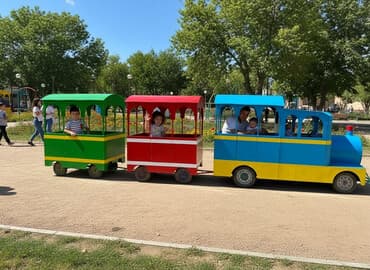 оборудование для ip телефонии ip телефон настенные: Без рельсовый электрический поровозик, поезд для парка аттракцион — 1