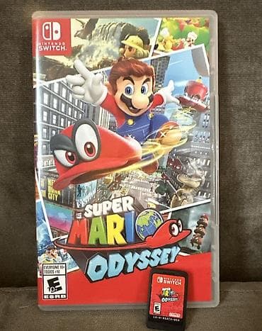 Видеоигры и приставки: Игра Super Mario Odyssey для Nintendo Switch - Формат: картридж для — 2